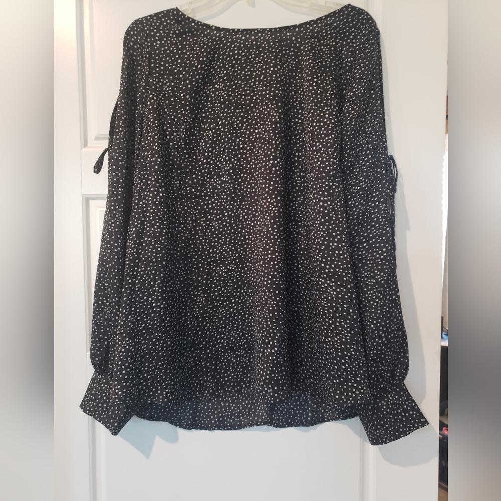 Lane Bryant Cold Shoulder Blouse